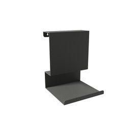 Hanah Home Estantería de pared metálica Negra